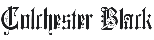 Colchester Font Preview