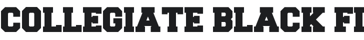 CollegiateBlackFLF Font Preview