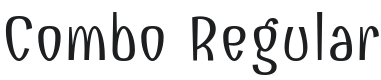 Combo Font Preview