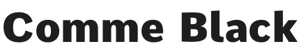 Comme Black Font Preview