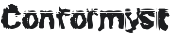 Conformyst Font Preview