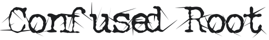 Confused Root Font Preview