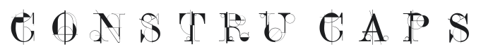 Constru Caps Font Preview