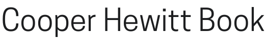 Cooper Hewitt Font Preview
