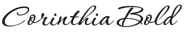 Corinthia Bold Font Preview