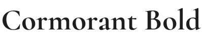 Cormorant Bold Font Preview