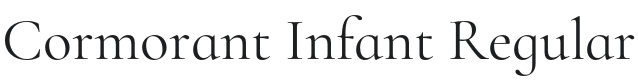 Cormorant Infant Font Preview
