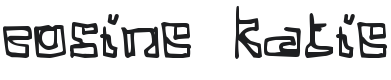 Cosine Katie Font Preview