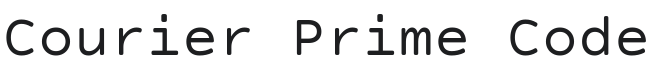 Courier Prime Code Font Family – Free Download | Fontsum