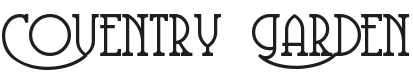 Coventry Garden Font Preview