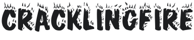 Crackling Fire Font Preview