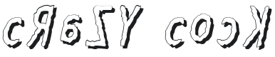 Crazy Cock Font Preview