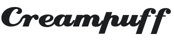 Creampuff Font Preview
