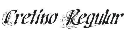 Cretino Font Preview