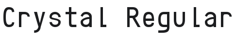 Crystal Font Preview