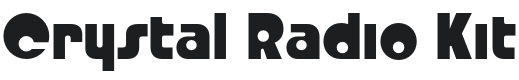 Crystal Radio Kit Font Preview