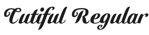 Cutiful Font Preview