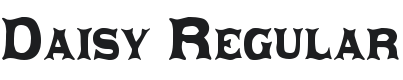 Daisy Font Preview