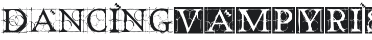 Dancing Vampyrish Font Preview