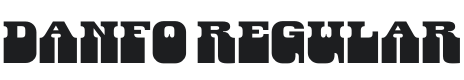 Danfo Font Preview