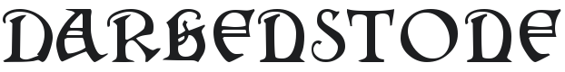 Darkenstone Font Preview