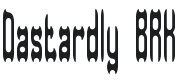 Dastardly Font Preview
