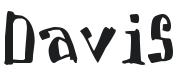Davis Font Preview