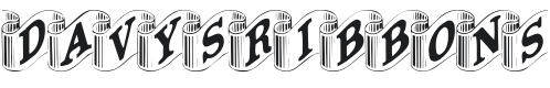 Davys Ribbons Font Preview