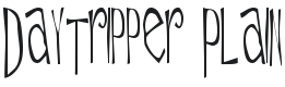 Daytripper Font Preview