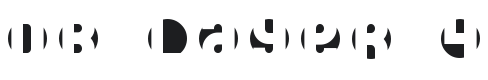 DB Layer 4 BRK Font Preview