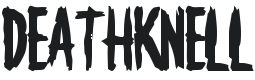 Deathknell Font Preview