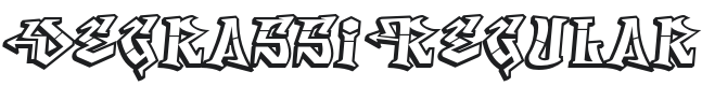 Degrassi Font Preview