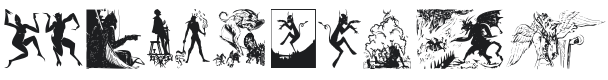 Devils Font Preview