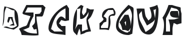 Dick Soup Font Preview
