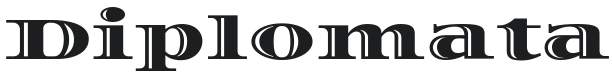 Diplomata Font Preview
