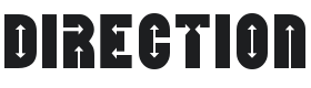 Direction Font Preview