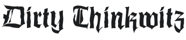 Dirty Thinkwitz Font Preview