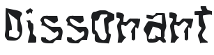 Dissonant Font Preview