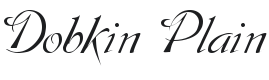 Dobkin Font Preview