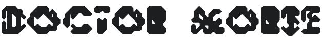Doctor Morse Font Preview