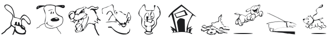 Dogs Dogs Font Preview