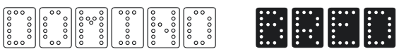Domino bred Font Preview
