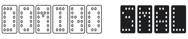 Domino smal Font Preview