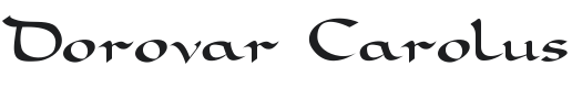 Dorovar FLF Font Preview