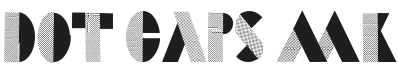 Dot Caps MK Font Preview