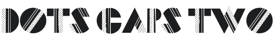 Dots Caps Two Font Preview