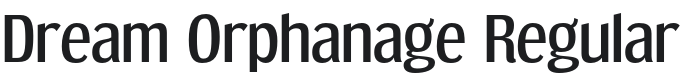 Dream Orphanage Font Preview