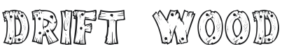 Drift Wood Font Preview