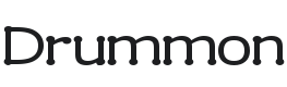 Drummon Font Preview
