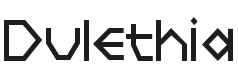Dulethia Font Preview
